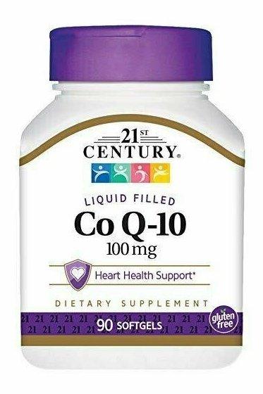 21st Century Co Q10 100mg Softgels, 90 Count