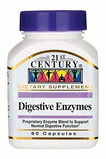 21st Century Digestive Enzymes 60 Capsules