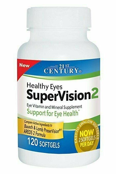 21st Century Healthy Eyes SuperVision2 Softgels, 120 Count