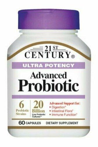 21st Century Ultra Potency Advanced Probiotic Capsules 60 Pack