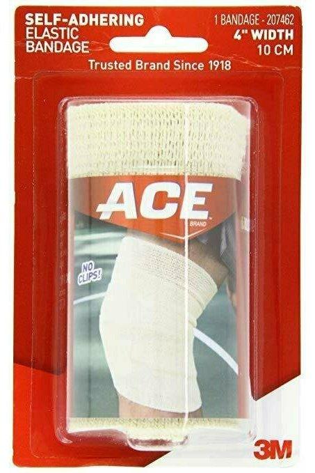 ACE Self-Adhering Elastic Bandage, 4 Inches