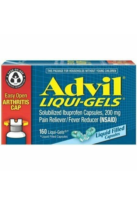 Advil E-Z Open Ibuprofen Liqui-Gels 160 each