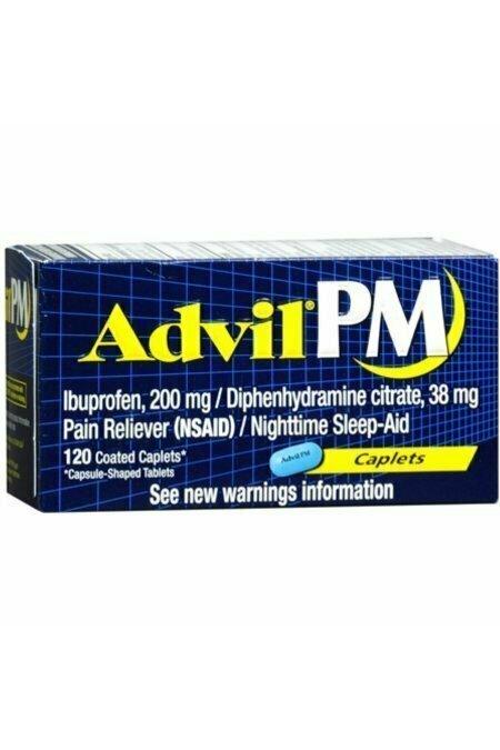 Advil PM Caplets 120 each