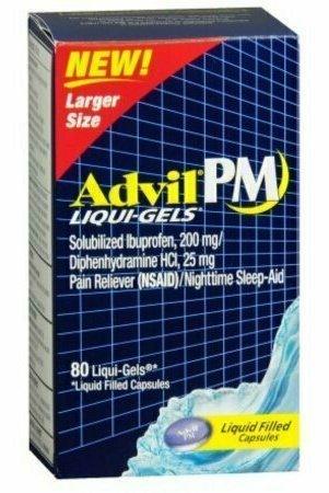 Advil PM Ibuprofen 200 mg Liqui-Gels 80 each