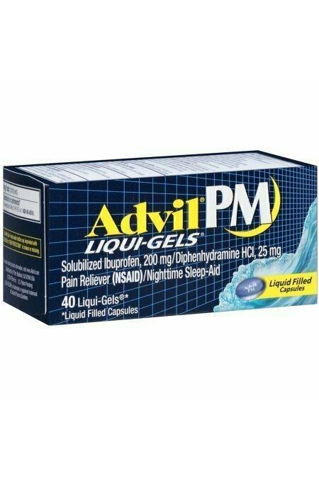 Advil PM Liqui-Gels Ibuprofen Pain Reliever 40 each