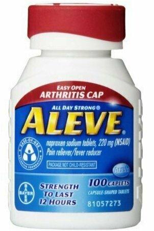 Aleve Caplets Easy Open Arthritis Cap 100 each