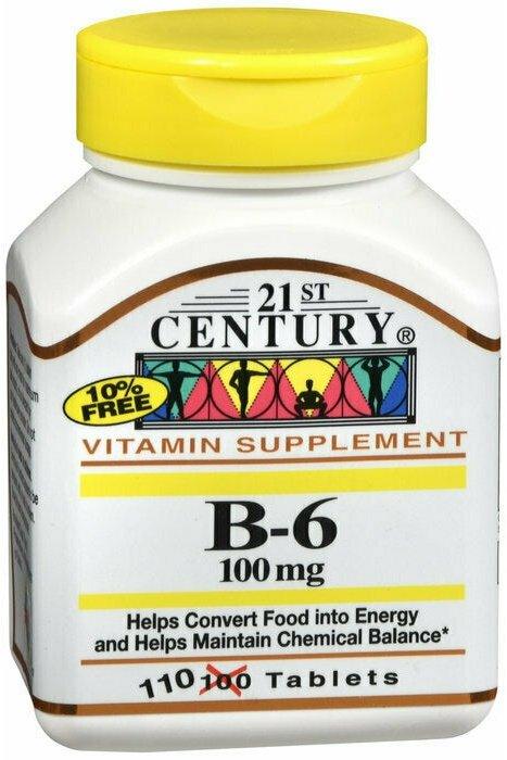 B6 100MG TAB 110CT