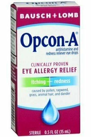 Bausch & Lomb Opcon-A Eye Drops 0.50 oz