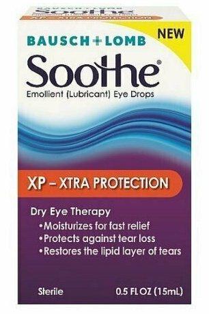 Bausch & Lomb Soothe XP Emollient Lubricant Eye Drops 0.50 oz