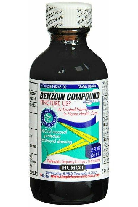 BENZOIN COMPOUND TINCTURE USP 2OZ HUMCO