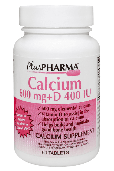Calcium 600+D Plus Pharma