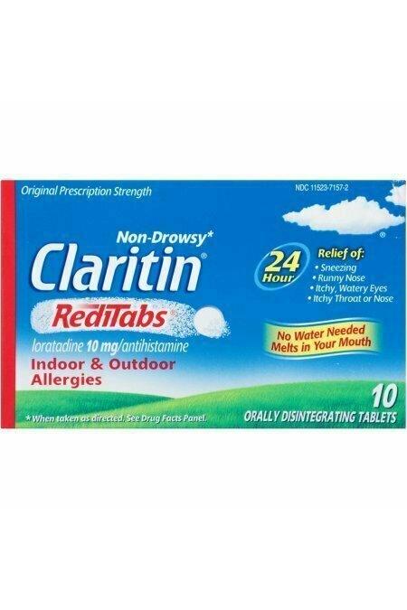 CLARITIN 24 Hour Allergy RediTabs 10 each
