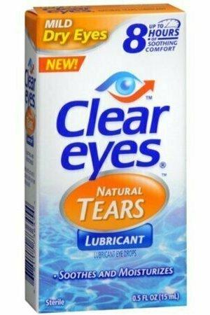 Clear Eyes Natural Tears Lubricant 0.50 oz