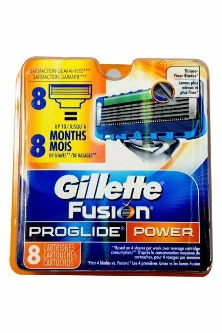 Gillette Fusion ProGlide Power Cartridges 8 Each