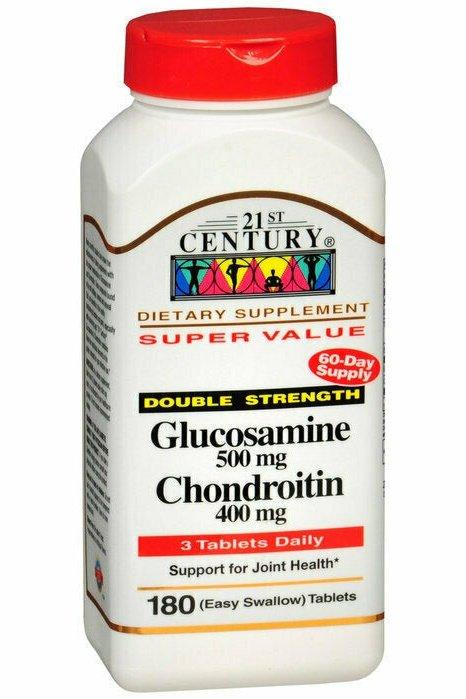 GLUCOSAMINE CHONDROITIN 500/400MG TAB 180CT