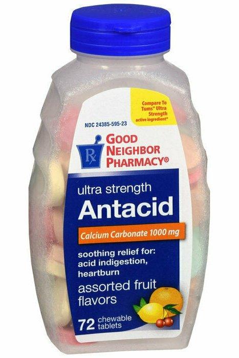 GNP ANTACID CALCIUM ULTRA/STRENGTH TAB 72