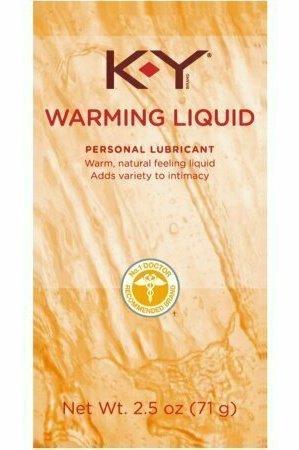 K-Y Warming Liquid Personal Lubricant, 2.5 Oz