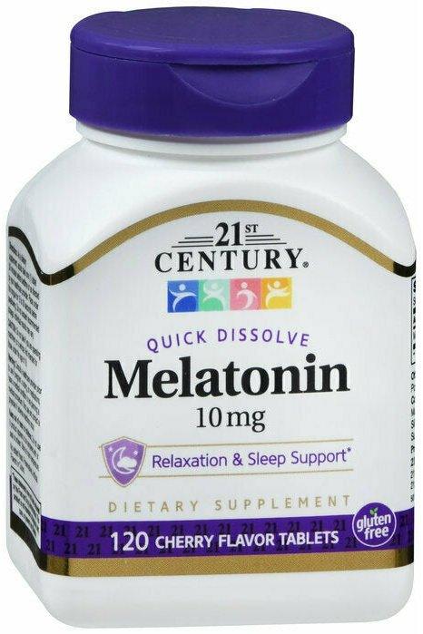 MELATONIN 10MG QUICK DISSOLVE TAB 120CT