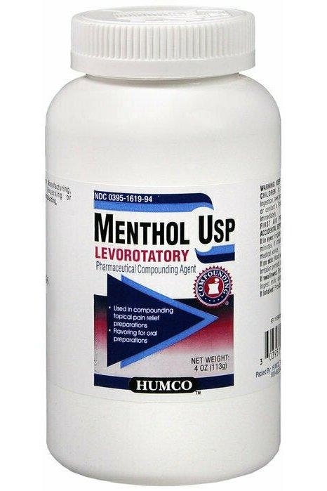 MENTHOL CRYSTALS 4OZ HUMCO