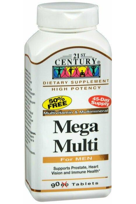 MULTIVITAMIN MEGA MEN TABLET 90CT