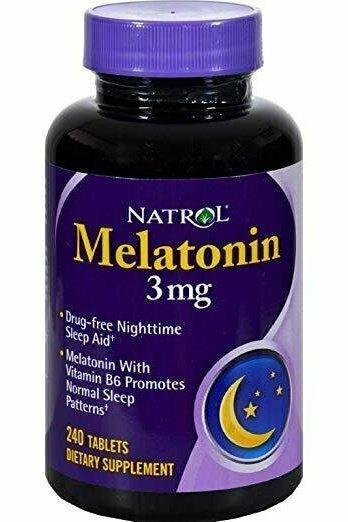 NATROL, Melatonin 3mg - 240 tabs