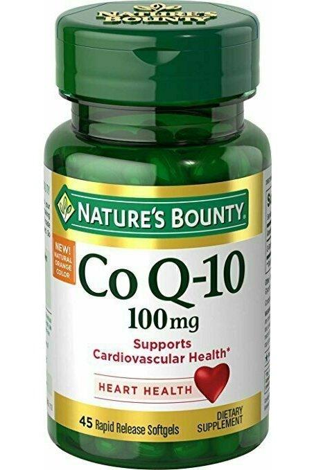 Nature's Bounty Co Q-10 100mg 45 Rapid Release Softgels