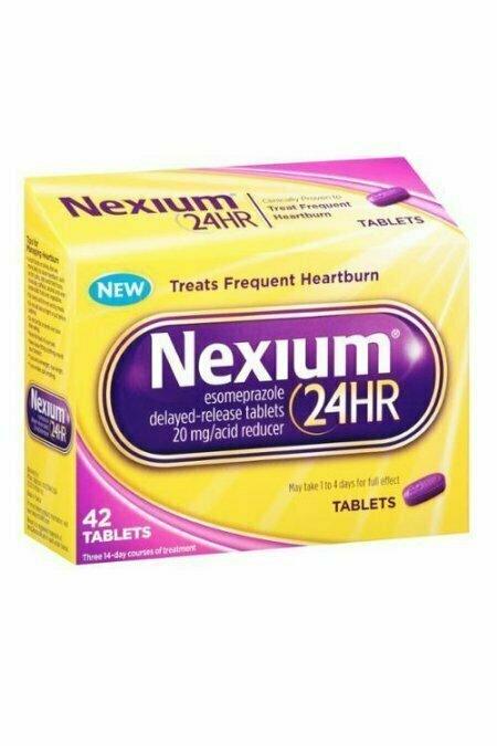 Nexium 24 HR 20mg Acid Reducer Tablet 42