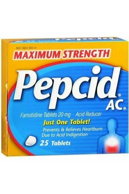 Pepcid AC Tablets Maximum Strength 25 Tablets