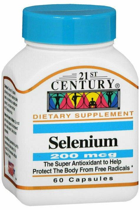 SELENIUM 200MCG CAP 60CT