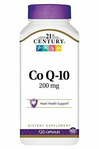 21st Century Co Q10 200 mg Capsules, 120 Count
