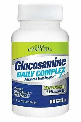 21st Century Glucosamine Daily Complex Plus D Tablets, 60 Count