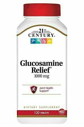 21st Century Glucosamine Relief 1000 mg Tablets, 120 Count