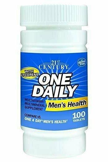 21st Century One Daily Men's Health Tablets, 100 Count
