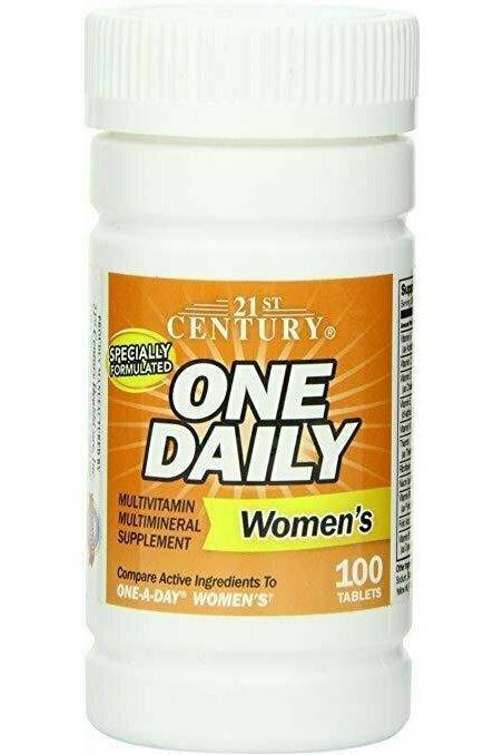 21st Century One Daily Women's Tablets, 100 Count