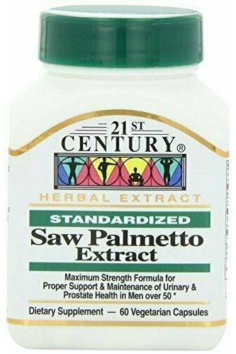 21st Century Saw Palmetto Extract 320mg Capsules, 60 Ct