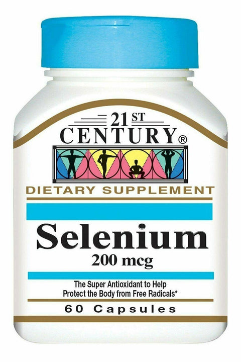 21st Century Selenium 200 mcg Capsules - 60 count