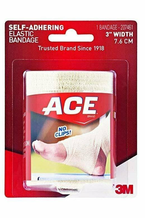 Ace Elastic Athletic Bandage, 3 inch, 1 ct