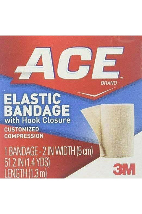 ACE Elastic Bandage with Hook Closure, 3 Inches Width