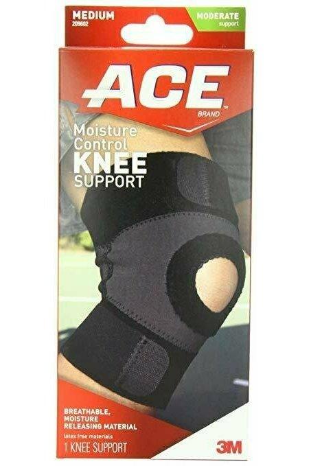 ACE Moisture Control Knee Support, Medium