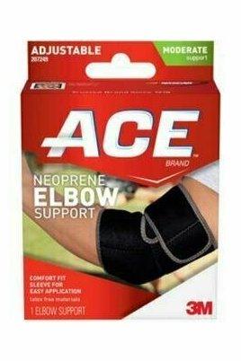 Ace Neoprene Elbow Support, Moderate Support - One Size Fits All