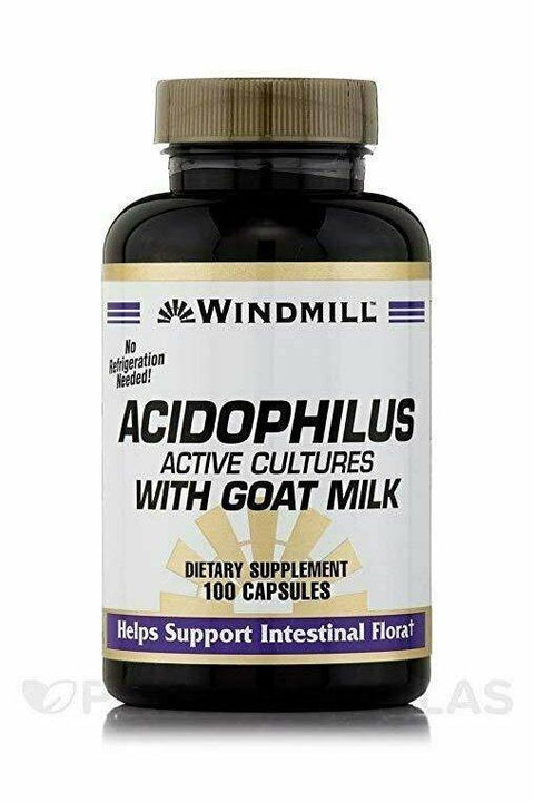 Acidophilus with Goat Milk - 100 Capsules by Windmill