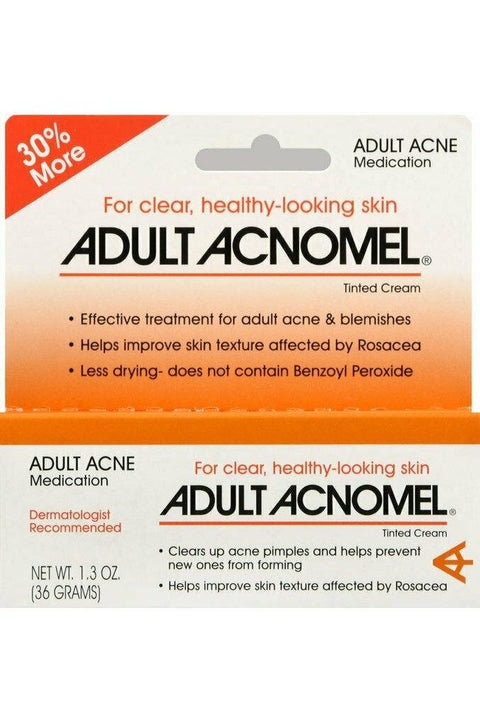 ACNOMEL ADULT ACNE MEDICATION CREAM 1 OZ