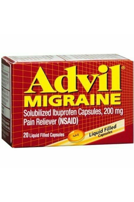 Advil Migraine 200 mg Liquid Filled Capsules 20 each
