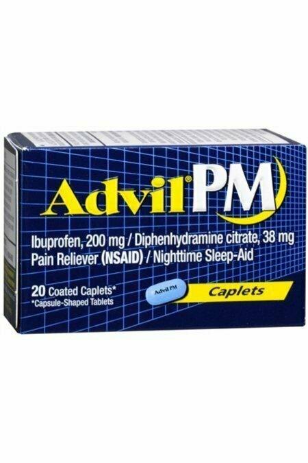 Advil PM 200 mg Coated Caplets 20 each