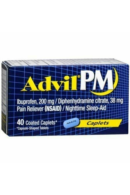 Advil PM 200 mg Coated Caplets 40 each