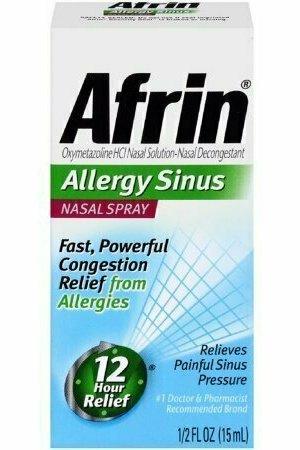 Afrin Allergy Sinus Nasal Spray 0.50 oz