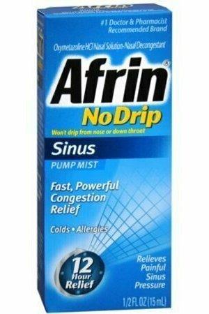 Afrin Nasal Spray No Drip Sinus 15 mL