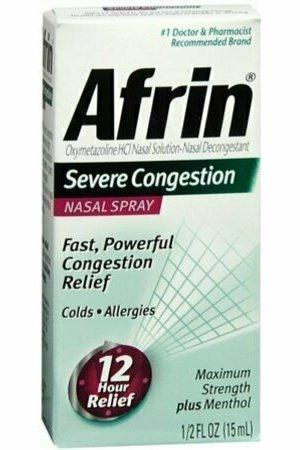 Afrin Nasal Spray Severe Congestion 15 mL