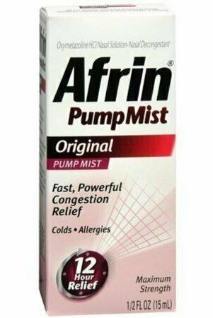 Afrin Pump Mist Original 15 mL