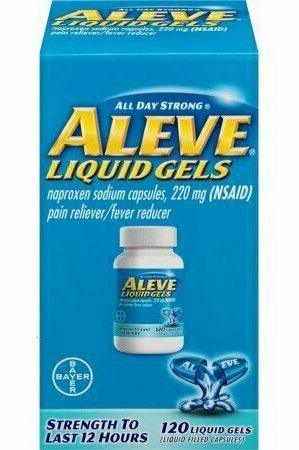 Aleve All Day Strong Pain Reliever/Fever Reducer Liquid Gels 120 each
